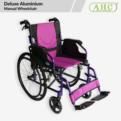 Deluxe Aluminium Manual Wheelchair - WC908