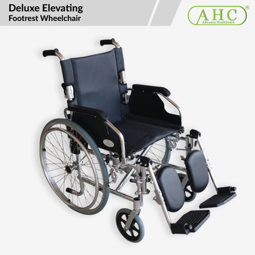 Deluxe Elevating Footrest Wheelchair - WC963