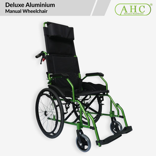 Deluxe Aluminium Manual Wheelchair - WCH350