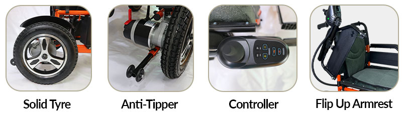 Economic Motorized Wheelchair (WC119)