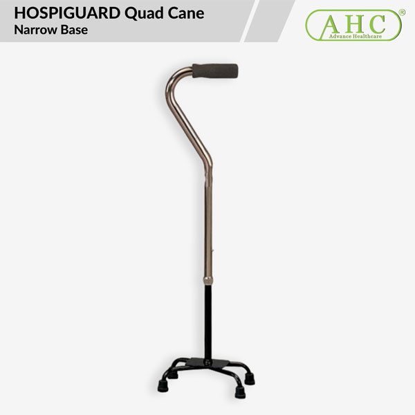 HOSPIGUARD Quad Cane Narrow Base (MY09471-N)